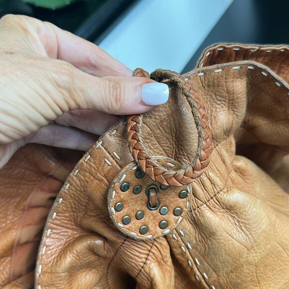 Adrienne Vittadini Genuine Leather Shoulder Bag – Soft relaxed perfect fall bag - Picture 10 of 12